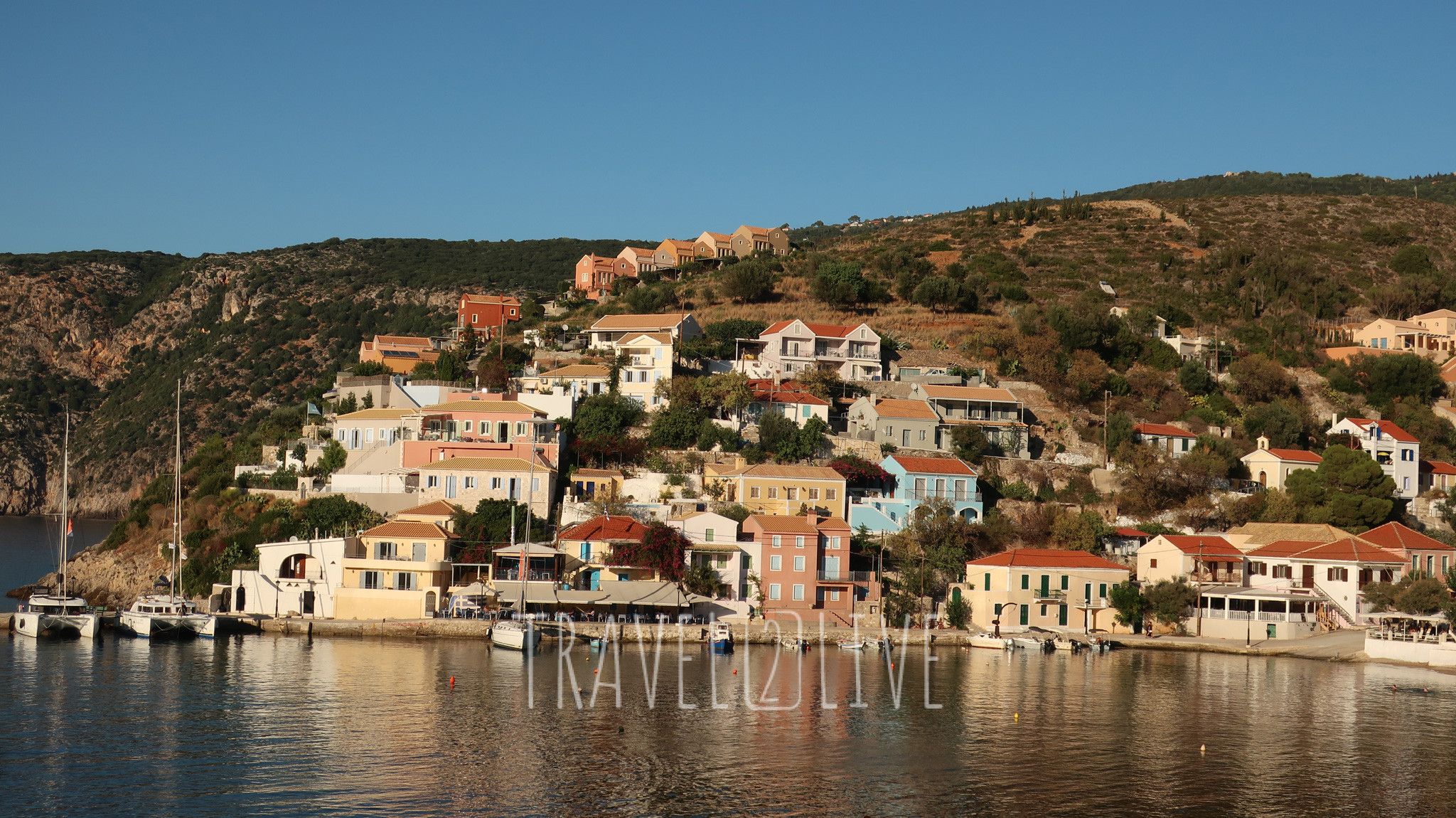 Assos village houses