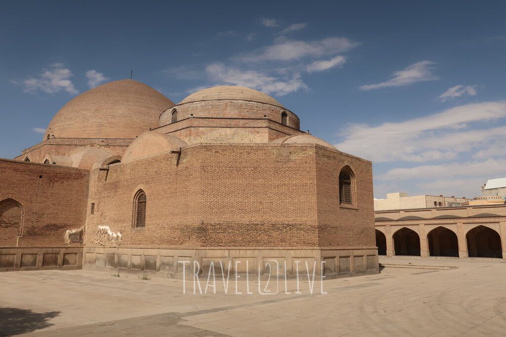 Blue Mosque in Tabriz