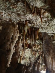 Stalactites in Drogarati Cave